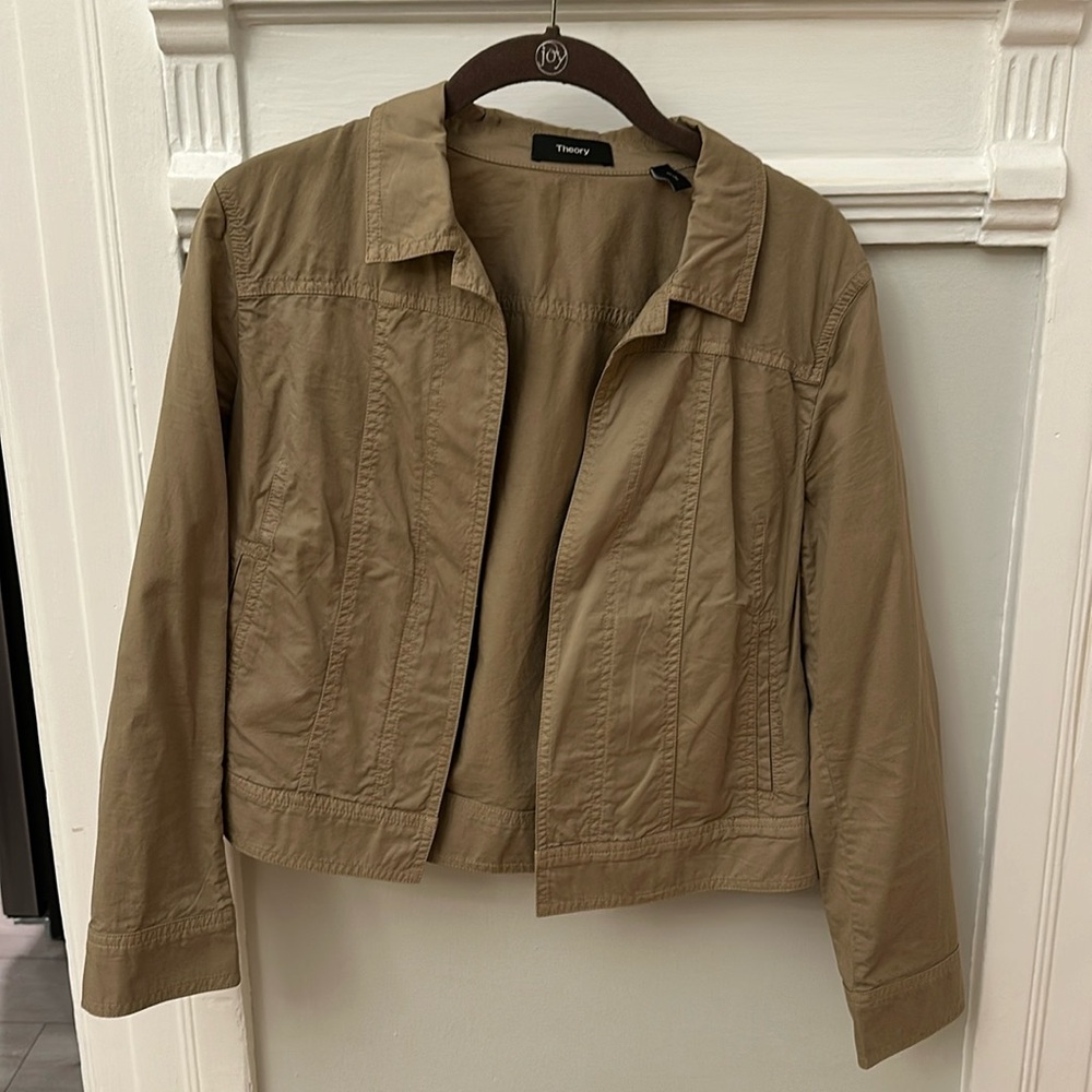 Theory Khaki Jacket Size M